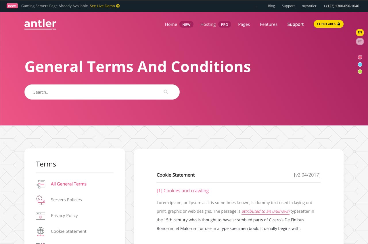 Antler Terms & Conditions