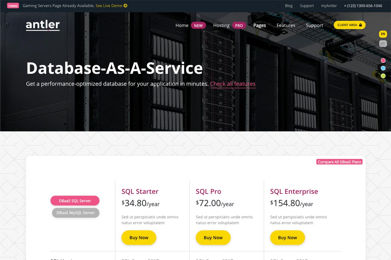 Antler Database-As-A-Service